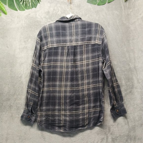 FIELD & STREAM Men Flannel Shirt Winter Button-Up Pocket Casual Plaid MEDIUM - Picture 8 of 11